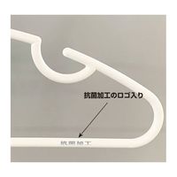 アズワン 抗菌セットスリムハンガー 1セット(5本/組×48組入) 65-5708-47 1セット(240本)（直送品）