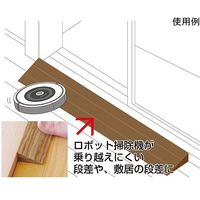 カーボーイ 痛くないぞ ゆるやかスローブ 90×15.3×4cm IT-04 1本 64-8271-50（直送品）