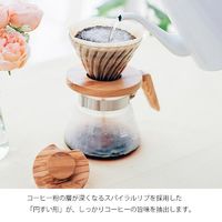 HARIO (ハリオ) コーヒーサーバー 600ml オリーブウッド VCWN-60-OV 1個