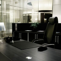 プラス デスクマット エグゼクティブタイプ 600×450mm 厚さ4.5mm レザー調 36637 DM-010L（わけあり品）