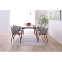 東谷 ROOM ESSENCE カラメリ チェア グレー KRM-010GYB 1脚（直送品）