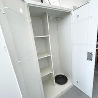 【軒先渡し】ストア・エキスプレス　掃除用具入れ　幅90cm6282-180　1台（直送品）