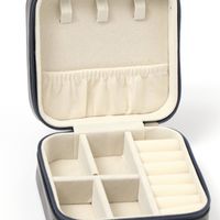 アクセサリーBOX（SQUARE） チャコール LAKOLE/ラコレ