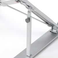 折り畳みアルミPCスタンド シルバー LAKOLE/ラコレ