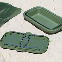 TRI フォールディングバケット ミスタ OLIVE SLW361 1個（直送品）