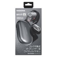 ナガオカ オープンイヤー型ワイヤレスイヤホン BT832OWSGM 1台