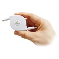 エアージェイ CtoCリールケーブル80CM WH CCJ-R1 1台