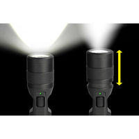 無段階調光 1000lm充電式ハンディトーチ BAR-1000R 1個