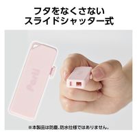USBメモリ 64GB USB3.2(Gen1) スライドシャッター式 ピンク MF-SKU3064GPN エレコム 1個