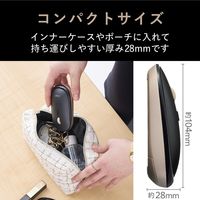 ワイヤレスマウス 静音マウス 無線 2.4GHz 4ボタン 薄型 ILMF ブラック M-TM10DBBK-IL エレコム 1個（直送品）