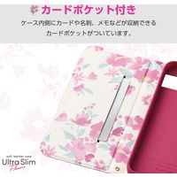 Google Pixel 8a ケース レザー 手帳型 超軽量 ディープピンク PM-P241PLFUJPND エレコム 1個（直送品）