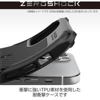 Google Pixel 8a ケース ソフト 衝撃吸収 ブラック PMWP241ZEROGBK エレコム 1個