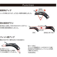 SWANS レーシングクッション付き スイミングゴーグル(ミラータイプ) SRX-MPAF PURBR SRXMPAF 1個（直送品）