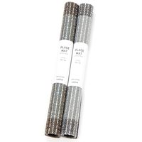 フレームランチョンマット ダークミックス LAKOLE/ラコレ