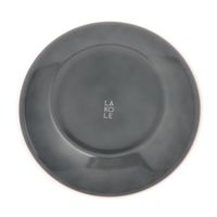 まるで陶器プレート（L） ブルー 1セット（2枚） LAKOLE/ラコレ