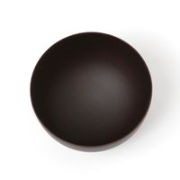 【LAKOLE/ラコレ】 ウッド大和汁椀（ダークブラウン） 1セット（2個）