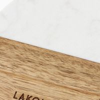 バイカラーコースター ホワイト LAKOLE/ラコレ