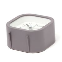 ミニスクエア置き時計 チャコール LAKOLE/ラコレ