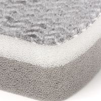 抗菌 トレピカバススポンジ グレー LAKOLE/ラコレ