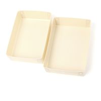 デスクボックス（M） アイボリー LAKOLE/ラコレ