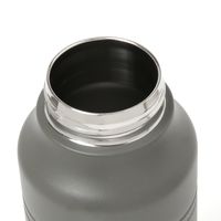 保温保冷 ハンドル付き真空ボトル（1L） チャコール LAKOLE/ラコレ