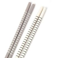 日本の菜箸（3膳セット）ボーダー LAKOLE/ラコレ