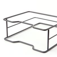 ワイヤーふきんハンガー チャコール LAKOLE/ラコレ