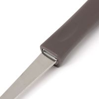 穴あきステンレス製おたま チャコール LAKOLE/ラコレ