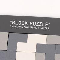 ウッドスクエアパズル グレー LAKOLE/ラコレ