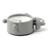 【LAKOLE/ラコレ】 ニュアンスプチアラームクロック グレー