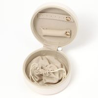 アクセサリーBOX（ROUND） アイボリー LAKOLE/ラコレ
