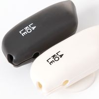 ハブラシヘッドケース2点セット ブラック&ホワイト LAKOLE/ラコレ