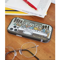 （世界の名作）フレームカラーiPhoneケースiPhone12/12PRO ラストサパー LAKOLE/ラコレ