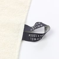 吸水速乾 ミニバスタオル ホワイト 1セット（2枚） LAKOLE/ラコレ