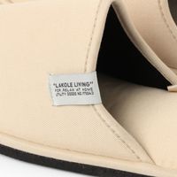 ツイルスリッパ アイボリー LAKOLE/ラコレ