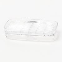 水切れソープトレー チャコール 1セット（2個） LAKOLE/ラコレ