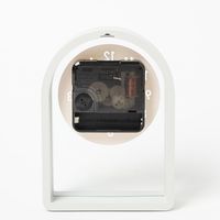 【LAKOLE/ラコレ】 フレーム置き時計 グレー