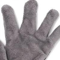 【LAKOLE/ラコレ】 クイックドライグローブ チャコール