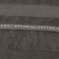 やわらかバスタオル チャコール LAKOLE/ラコレ