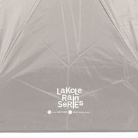 晴雨&遮熱折り畳み傘 グレー LAKOLE/ラコレ