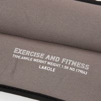 アンクルウェイト1.5kg グレー LAKOLE/ラコレ