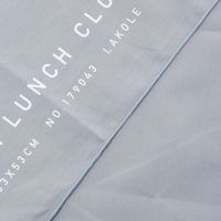 シンプルレタードランチクロス ブルー LAKOLE/ラコレ