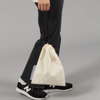 【LAKOLE/ラコレ】 （SPA&TRAVEL）巾着（M） アイボリー