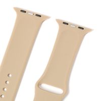 AppleWatchベルト（シリコン）38/40/41mm対応 ベージュ LAKOLE/ラコレ