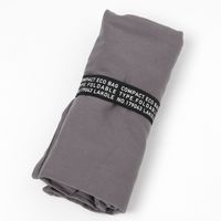 コットンエコバッグ（L） チャコール LAKOLE/ラコレ