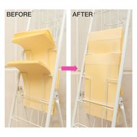 クルーズ チラシ前倒れ防止プレート CR77000 1セット(1枚×10)