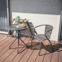 武田コーポレーション ガーデンチェア GDC-51G 1箱(6個入)（直送品）