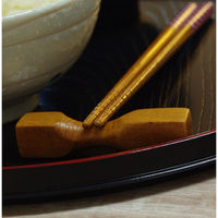 アオバ 箸 食洗機対応 スス竹 ピリオド 赤 18cm 4970112232162 1セット(1個×10)