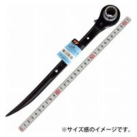 トップ工業 両口ラチェットレンチ RM-17X21NS-BK 1セット(5個)（直送品）