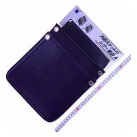 コヅチ 内側ポケット付レザー腰袋 A 黒 1個（直送品）